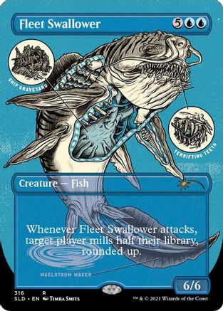 Fleet Swallower (Foil Etched) (316) [Secret Lair Drop Series]  Foil