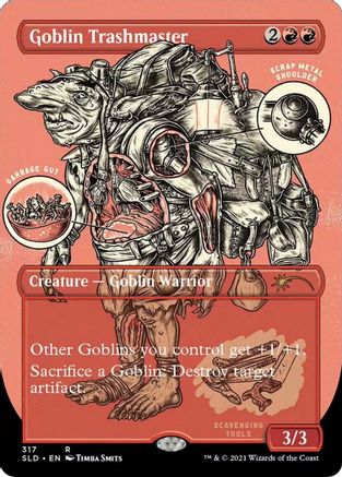 Goblin Trashmaster (Foil Etched) (317) [Secret Lair Drop Series]  Foil