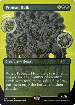 Protean Hulk (Foil Etched) (319) [Secret Lair Drop Series]  Foil