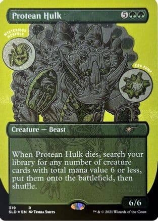 Protean Hulk (Foil Etched) (319) [Secret Lair Drop Series]  Foil