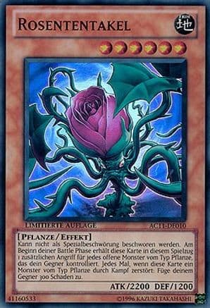 Rose Tentacles (German) - "Rosententakel" (AC11-DE010) - Advent Calendar 2011 (Adventskalender) Limited