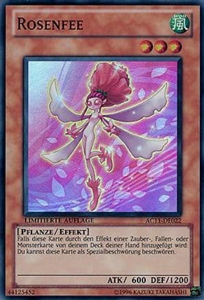 Rose Fairy (German) - "Rosenfee" (AC11-DE022) - Advent Calendar 2011 (Adventskalender) Limited