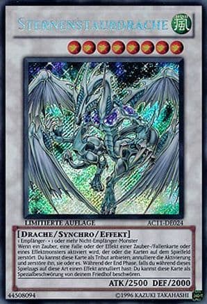 Stardust Dragon (German) - "Sternenstaubdrache" (AC11-DE024) - Advent Calendar 2011 (Adventskalender) Limited