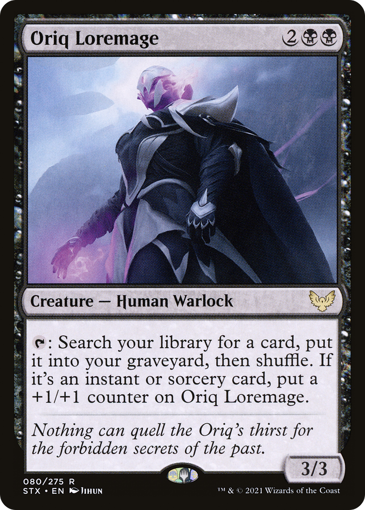 Oriq Loremage [Strixhaven: School of Mages] Foil
