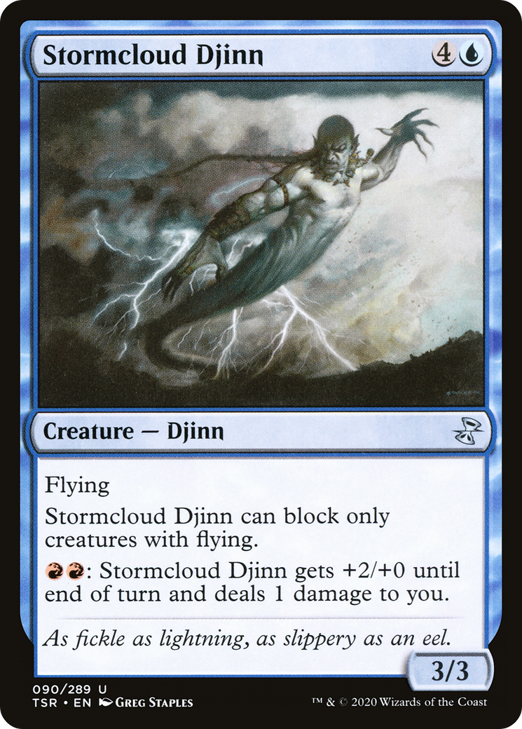 Stormcloud Djinn [Time Spiral Remastered] Foil