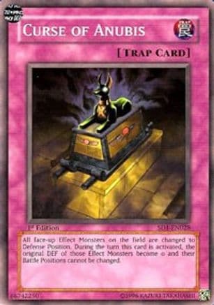 Curse of Anubis [SD1-EN028] Common