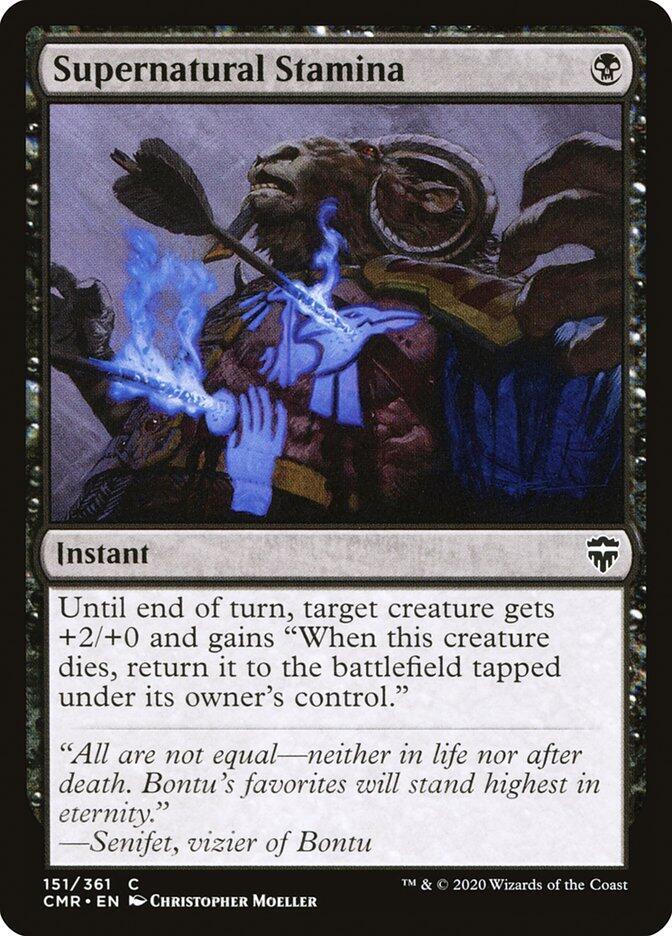 Supernatural Stamina 151 (Commander Legends)  - Foil
