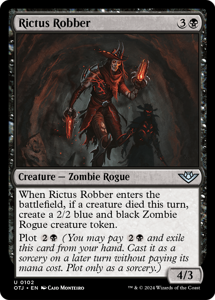 Rictus Robber [Outlaws of Thunder Junction] Foil