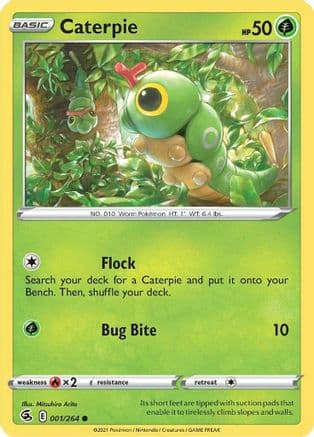 Caterpie 001/264 - SWSH08 Fusion Strike