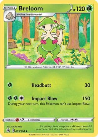 Breloom 005/264 - SWSH08 Fusion Strike
