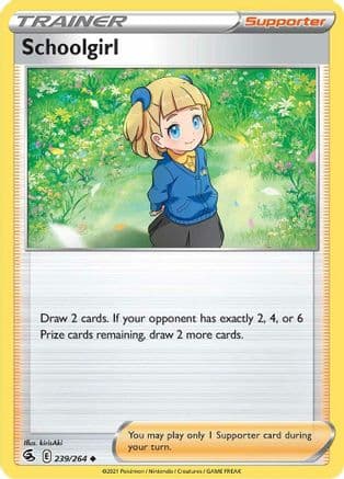 Schoolgirl 239/264 - SWSH08 Fusion Strike