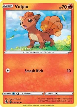 Vulpix 029/264 - SWSH08 Fusion Strike