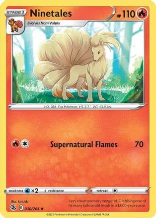 Ninetales 030/264 - SWSH08 Fusion Strike