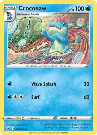 Croconaw 056/264 - SWSH08 Fusion Strike