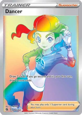 Dancer (Secret) 274/264 - SWSH08 Fusion Strike Holofoil