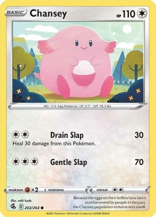 Chansey 202/264 - SWSH08 Fusion Strike