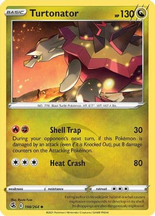 Turtonator 198/264 - SWSH08 Fusion Strike