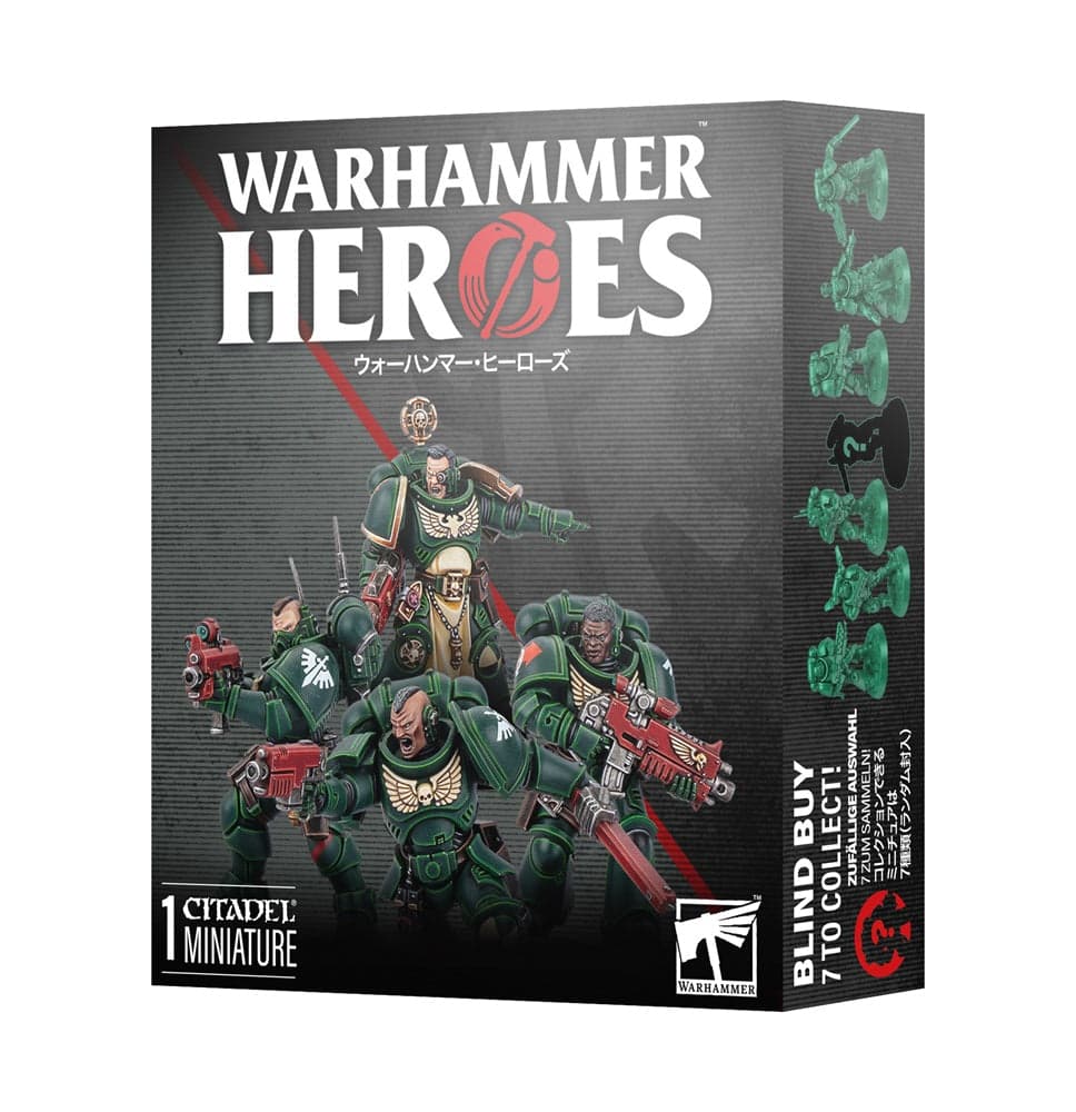 Warhammer 40,000 | Space Marine Heroes | Dark Angels (Blind box)