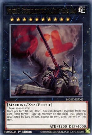 Number 81: Superdreadnought Rail Cannon Super Dora [MGED-EN065] Rare