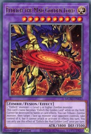 Eldlich the Mad Golden Lord [MGED-EN123] Rare