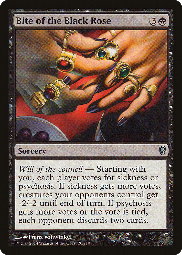 Bite of the Black Rose [Conspiracy] Foil