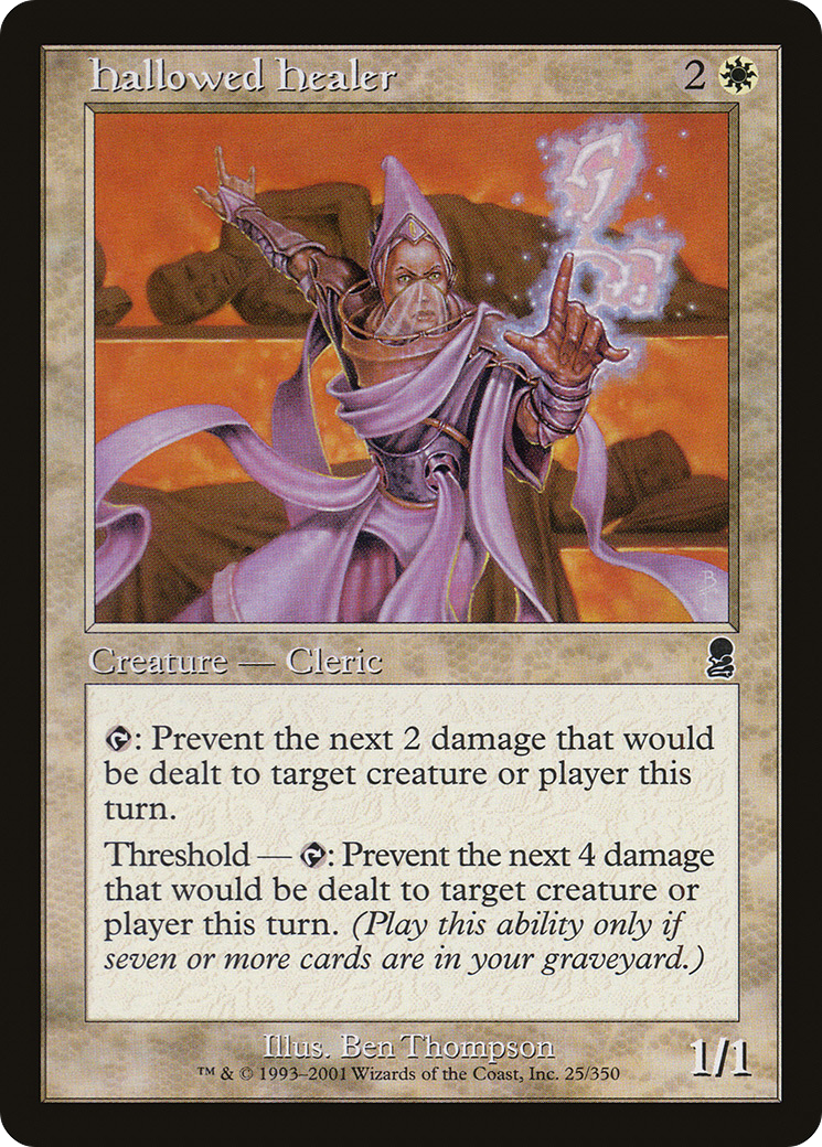 Hallowed Healer [Odyssey] Foil