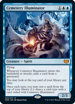 Cemetery Illuminator (050) [Promo Pack: Aetherdrift]  Foil