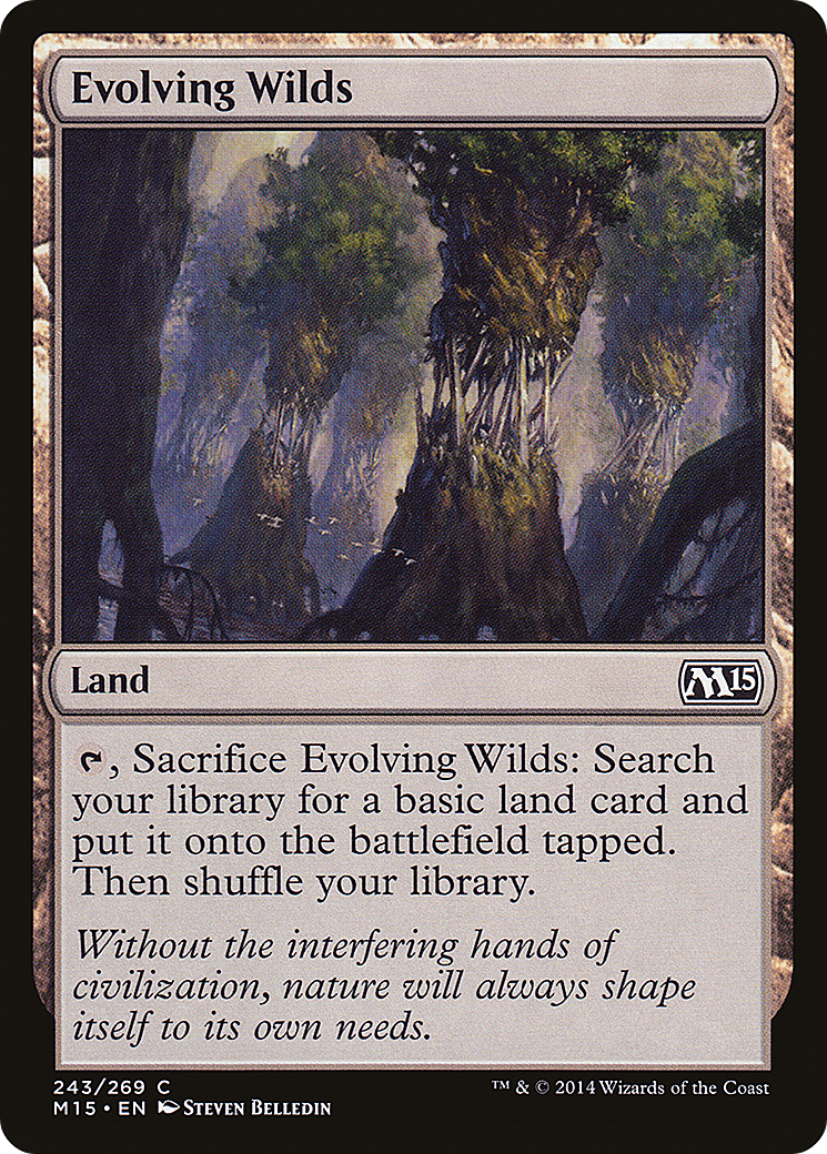 Evolving Wilds [Magic 2015] Foil