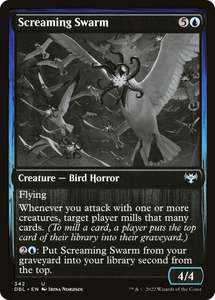 Screaming Swarm [Innistrad: Double Feature] Foil