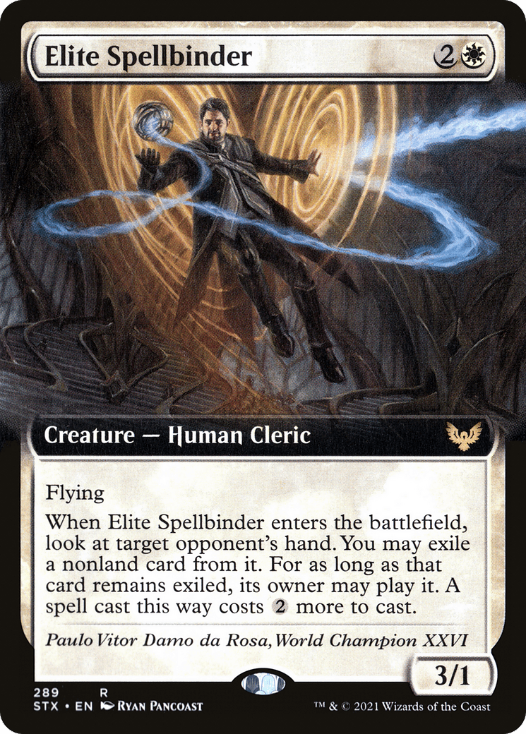 Elite Spellbinder (Extended Art) [Strixhaven: School of Mages]