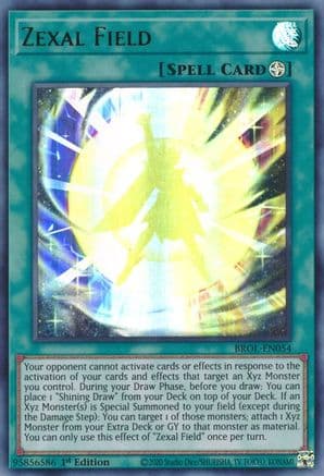 Zexal Field [BROL-EN054] Ultra Rare