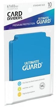 Ultimate Guard | Card Dividers | Light Blue (10ct)