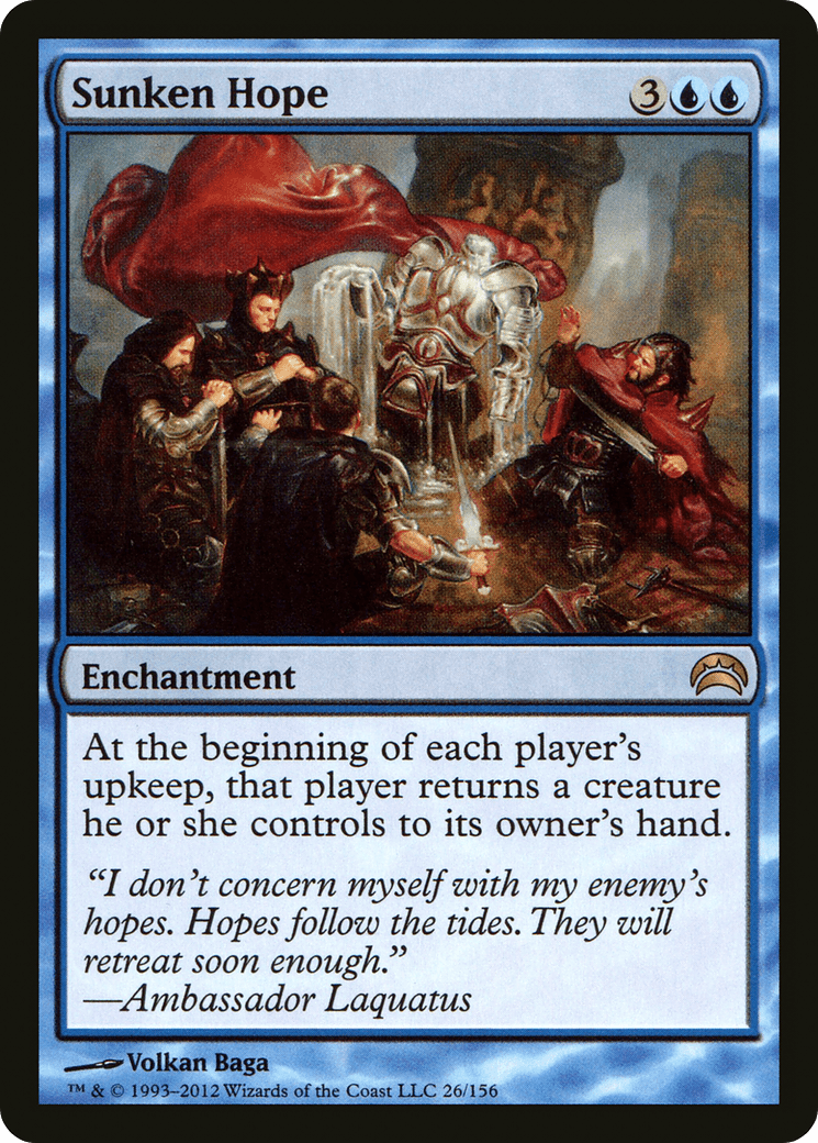 Sunken Hope (026) [Planechase 2012]  Foil