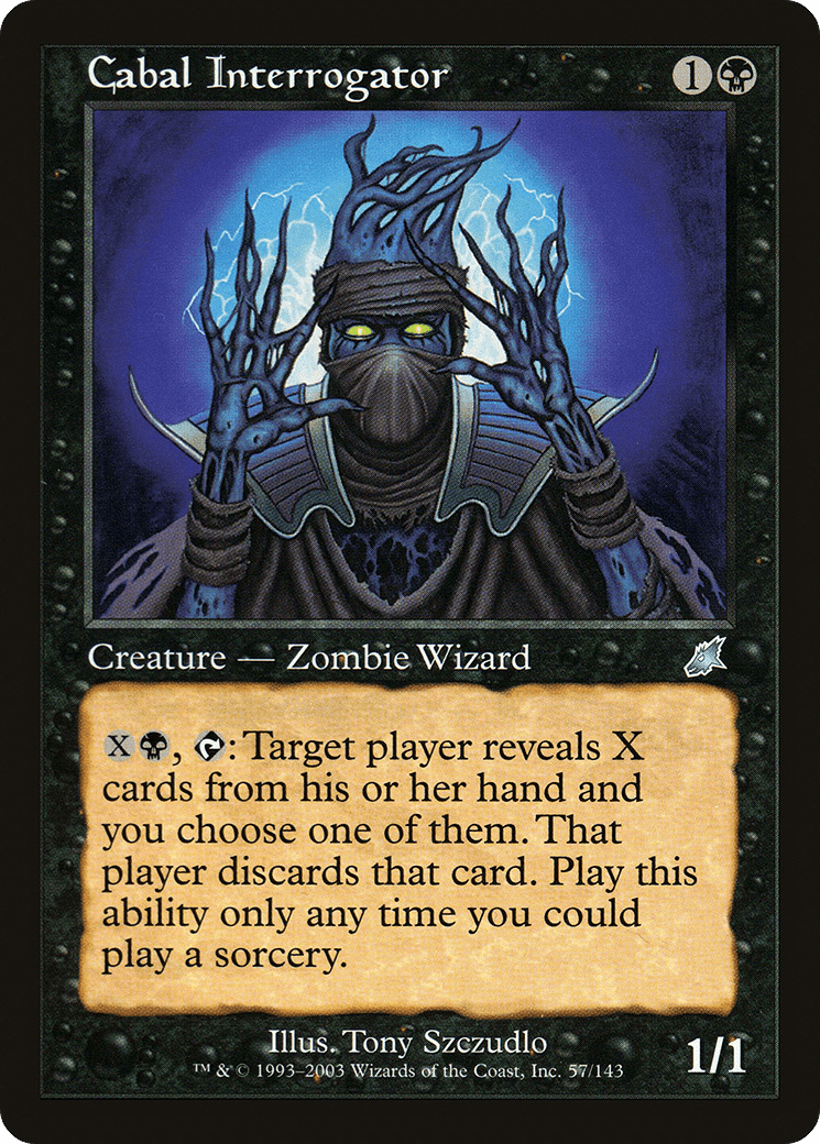 Cabal Interrogator [Scourge] Foil