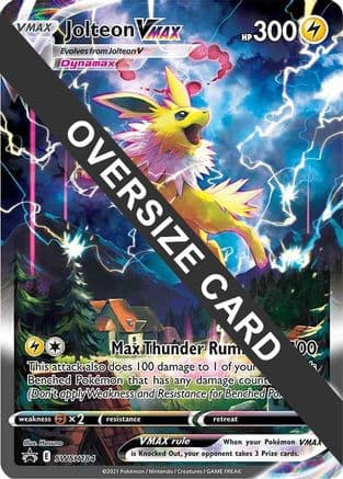 Jolteon VMAX SWSH184 SWSH184- Jumbo Cards Holofoil