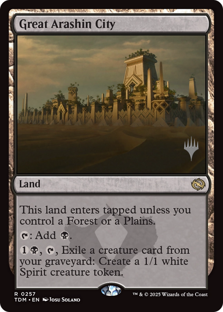 Great Arashin City (257) [Promo Pack: Tarkir: Dragonstorm]
