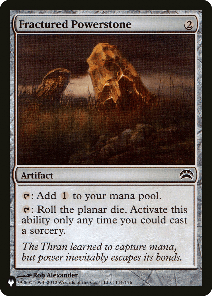 Fractured Powerstone |  (PC2-111) [The List]