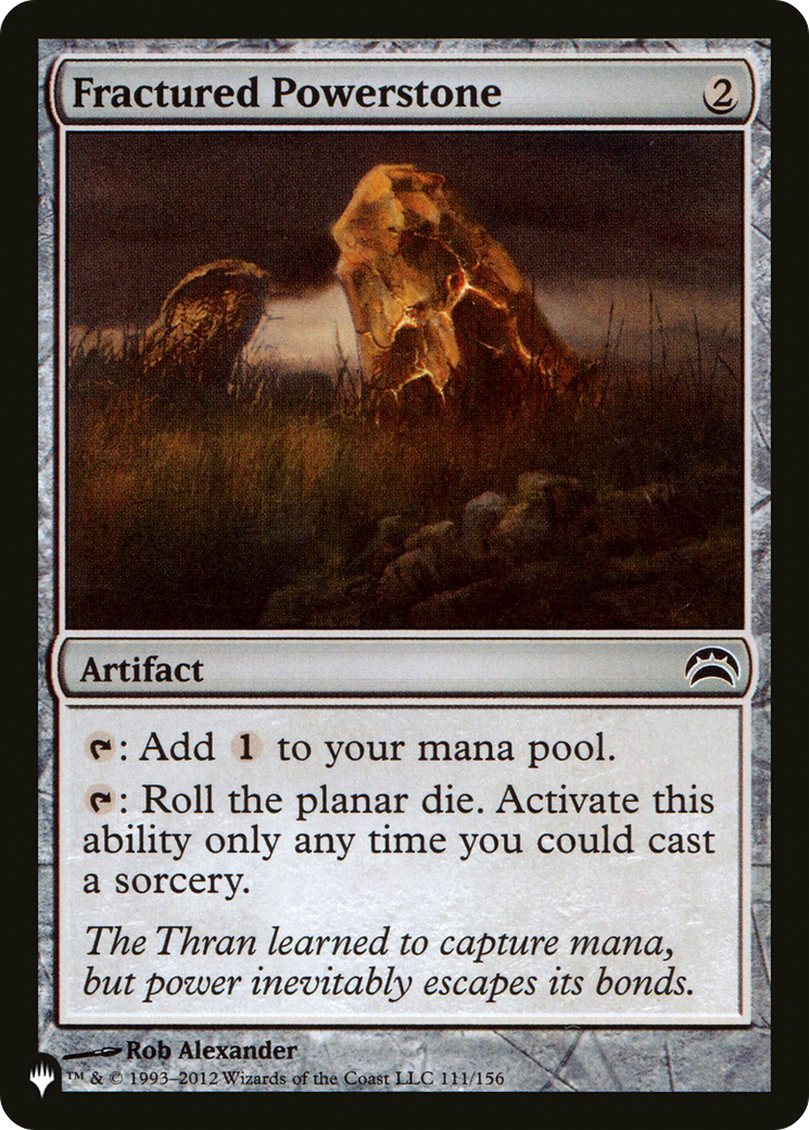 Fractured Powerstone |  (PC2-111) [The List]