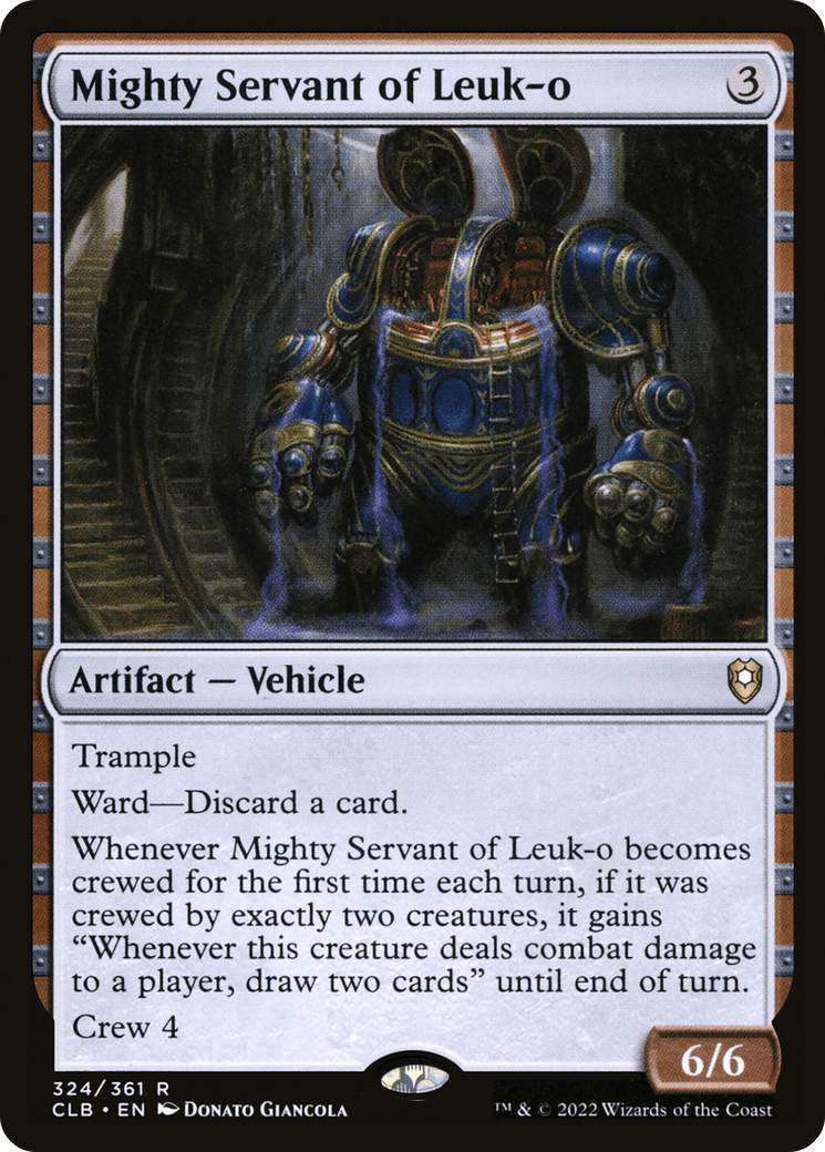 Mighty Servant of Leuk-o [Commander Legends: Battle for Baldur's Gate] Foil