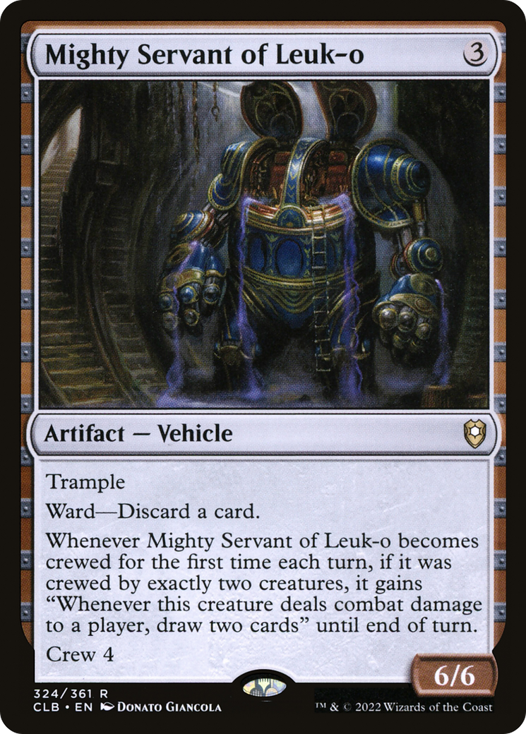 Mighty Servant of Leuk-o [Commander Legends: Battle for Baldur's Gate] Foil