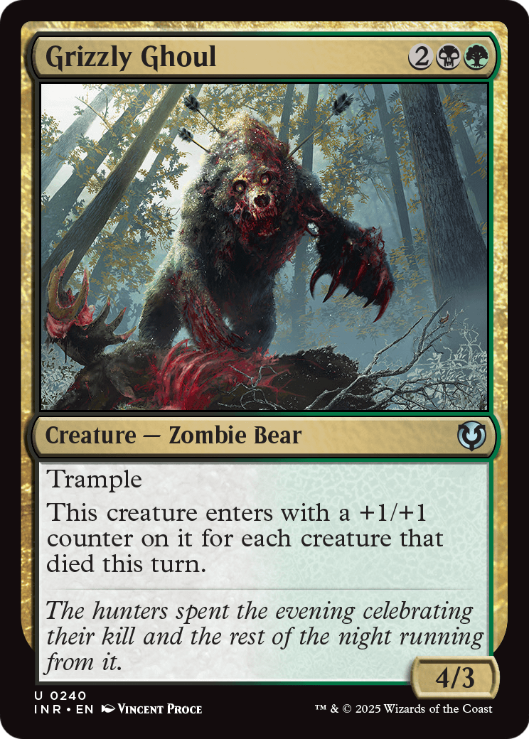 Grizzly Ghoul (-240) [Innistrad Remastered]