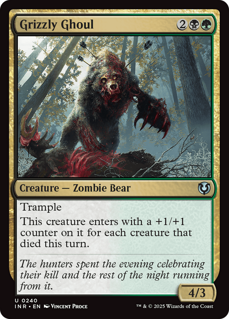 Grizzly Ghoul (-240) [Innistrad Remastered]