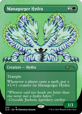 Managorger Hydra (Foil Etched) (306) [Secret Lair Drop Series]  Foil