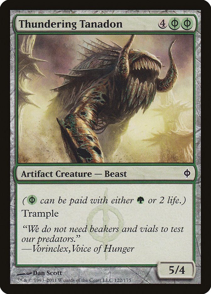 Thundering Tanadon 122/175 (New Phyrexia) 