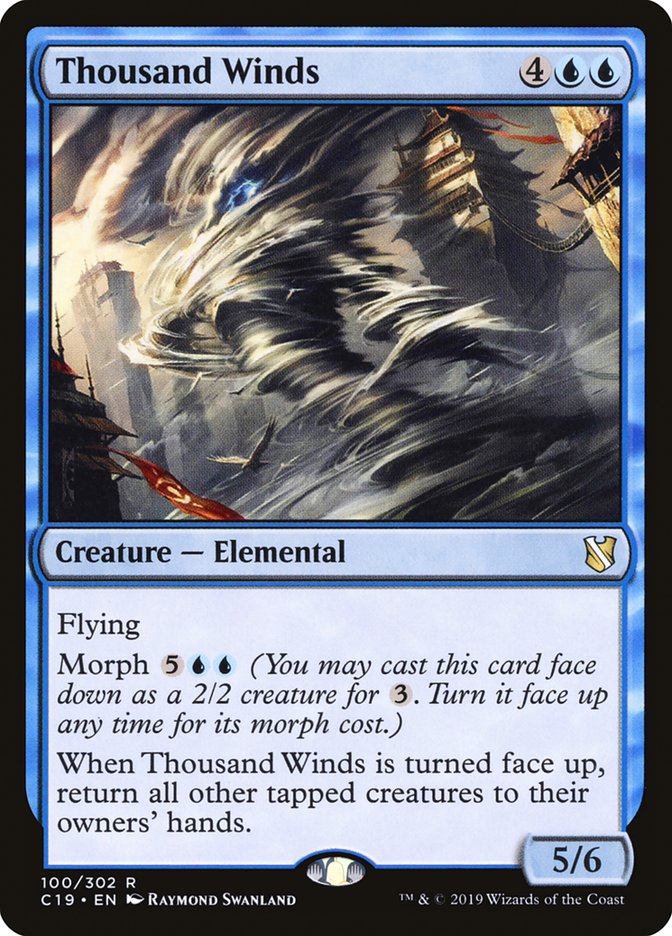 Thousand Winds 100/302 (Commander 2019) 
