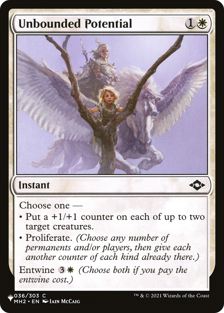 Unbounded Potential |  (MH2-36) [The List]