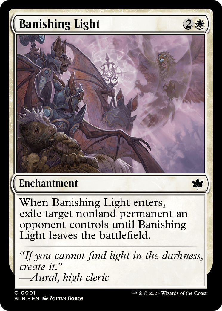 Banishing Light [Bloomburrow] Foil