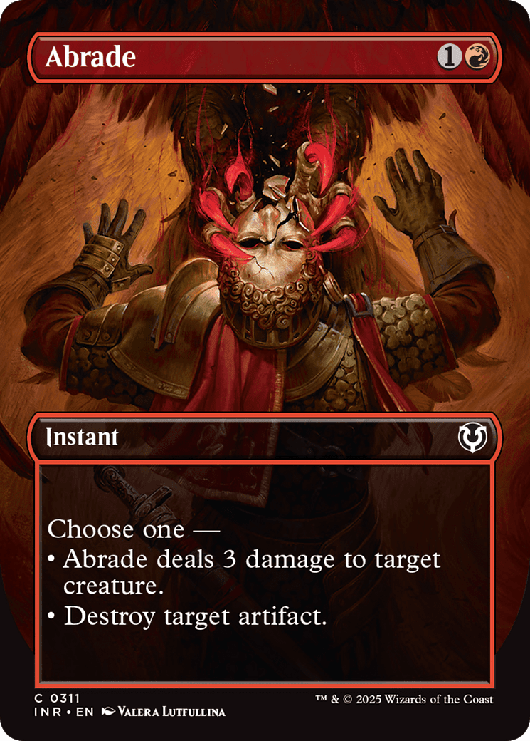 Abrade (Borderless) (-311) [Innistrad Remastered]