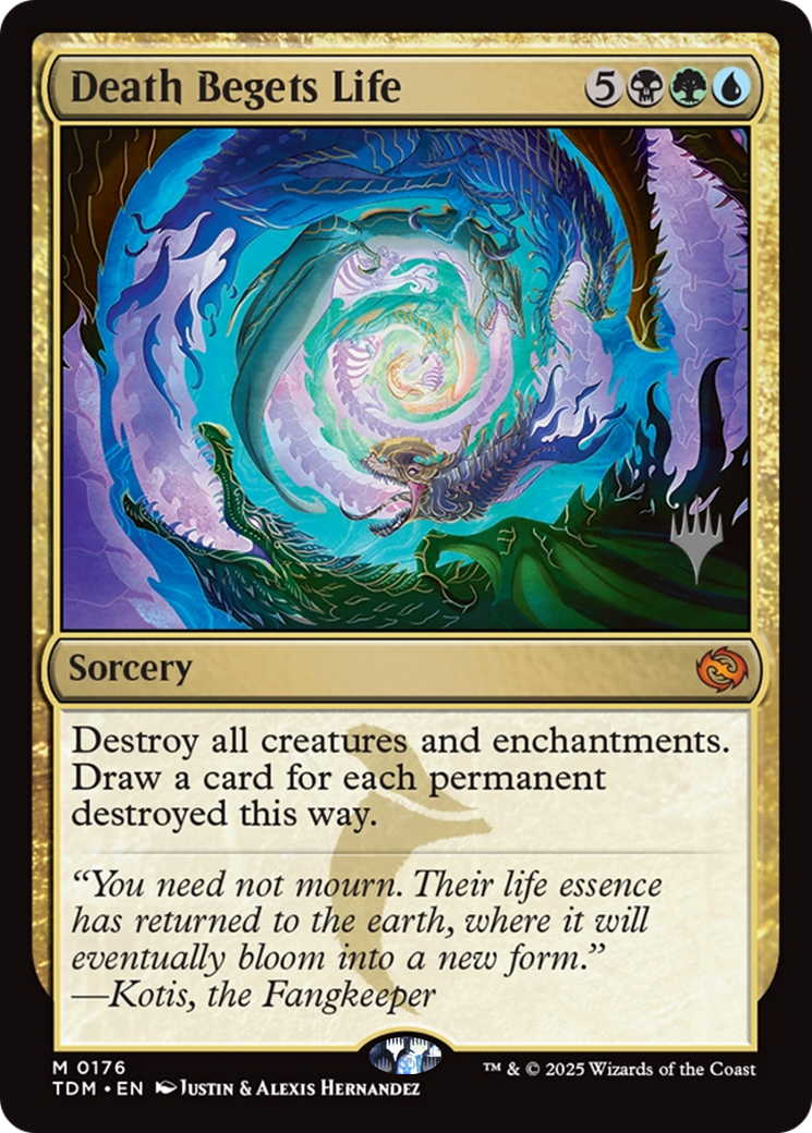 Death Begets Life (176) [Promo Pack: Tarkir: Dragonstorm]
