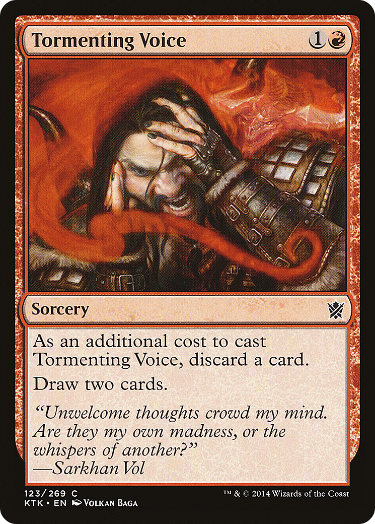 Tormenting Voice [Khans of Tarkir] Foil